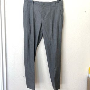 Zara Basic Crop Grey Work Pants